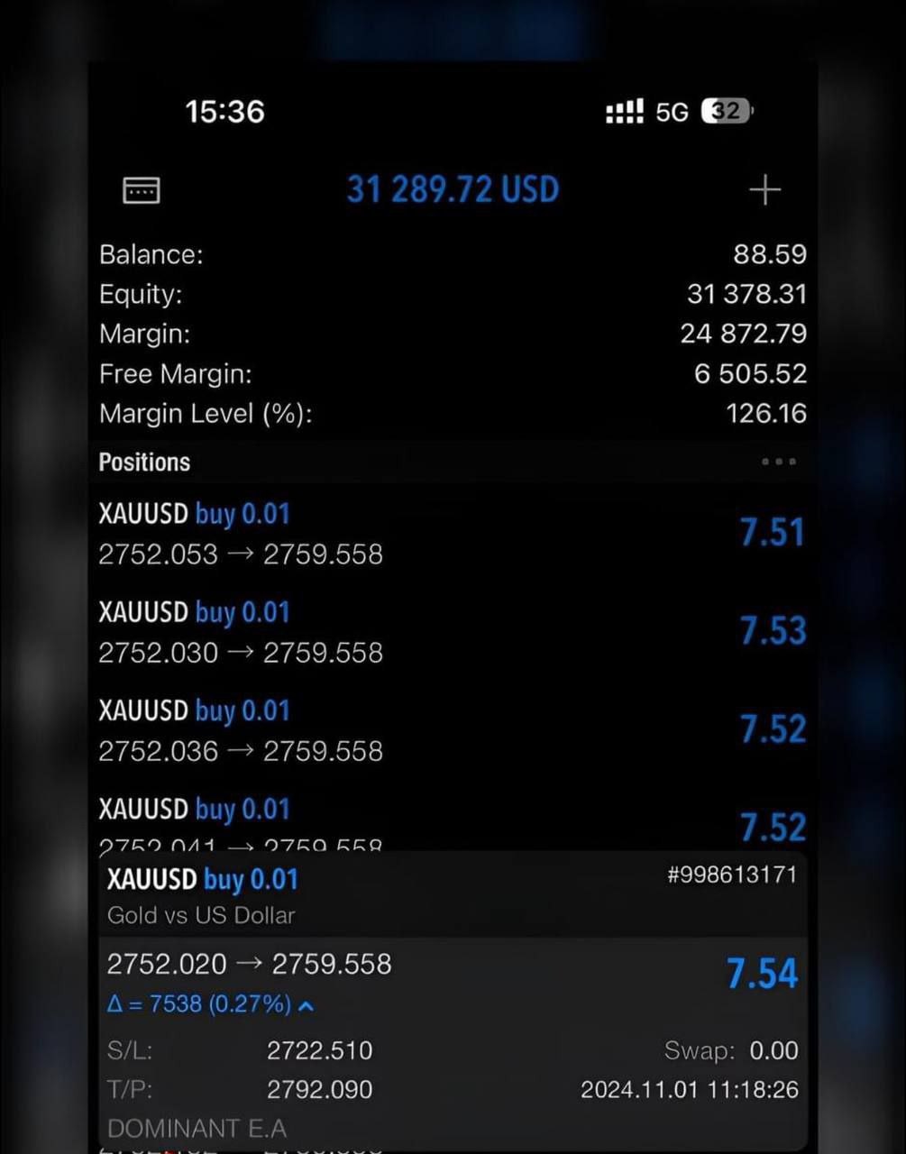 Dominant EA MT5